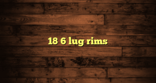 18 6 lug rims