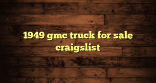 1949 gmc truck for sale craigslist
