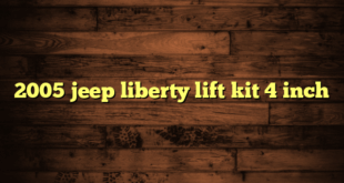 2005 jeep liberty lift kit 4 inch