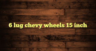 6 lug chevy wheels 15 inch