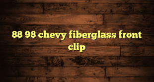 88 98 chevy fiberglass front clip