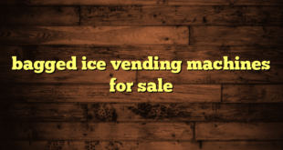 bagged ice vending machines for sale