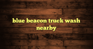 blue beacon truck wash nearby