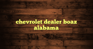 chevrolet dealer boaz alabama