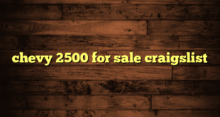 chevy 2500 for sale craigslist