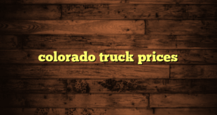 colorado truck prices