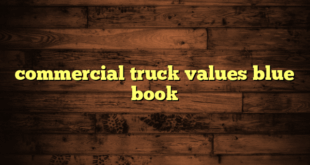 commercial truck values blue book