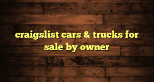 craigslist cars & trucks for sale by owner
