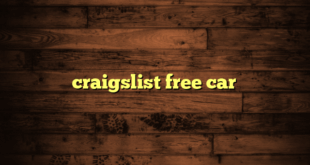 craigslist free car