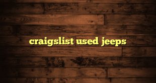 craigslist used jeeps