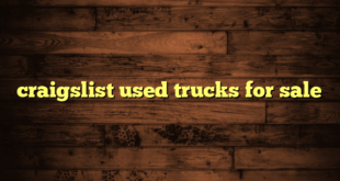 craigslist used trucks for sale