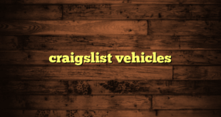 craigslist vehicles