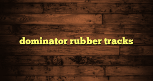 dominator rubber tracks