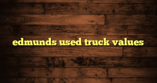 edmunds used truck values