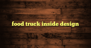 food truck inside design