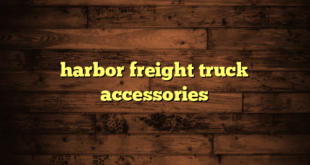 harbor freight truck accessories