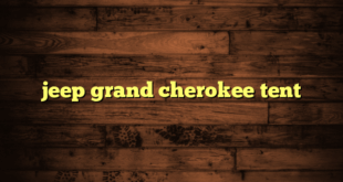jeep grand cherokee tent