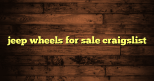 jeep wheels for sale craigslist