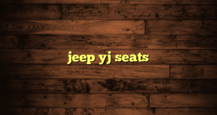 jeep yj seats