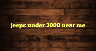 jeeps under 3000 near me