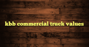 kbb commercial truck values