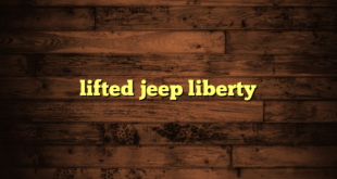 lifted jeep liberty