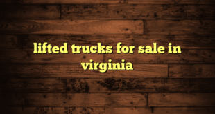 lifted trucks for sale in virginia