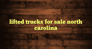lifted trucks for sale north carolina
