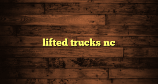 lifted trucks nc