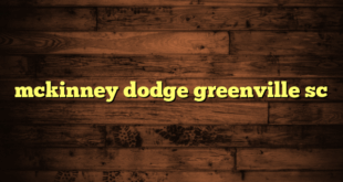 mckinney dodge greenville sc