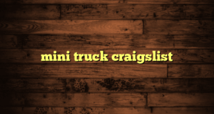 mini truck craigslist