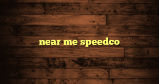 near me speedco