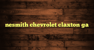 nesmith chevrolet claxton ga