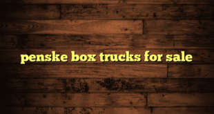 penske box trucks for sale
