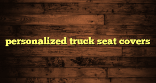 personalized truck seat covers
