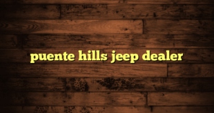puente hills jeep dealer