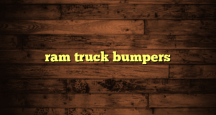 ram truck bumpers