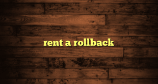 rent a rollback
