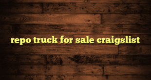 repo truck for sale craigslist