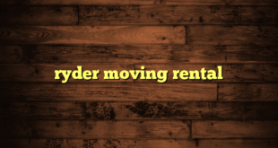ryder moving rental