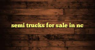 semi trucks for sale in nc