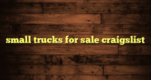 small trucks for sale craigslist