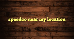 speedco near my location