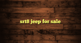 srt8 jeep for sale