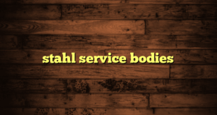 stahl service bodies