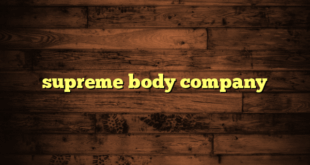 supreme body company