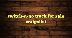 switch-n-go truck for sale craigslist
