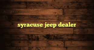 syracuse jeep dealer