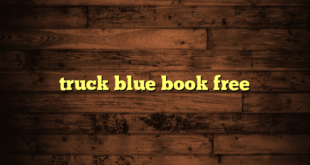 truck blue book free