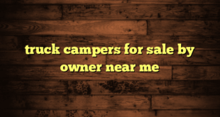 truck campers for sale by owner near me